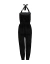 【送料無料】 エルマンノ シェルヴィーノ レディース ジャンプスーツ トップス Jumpsuit/one piece Black