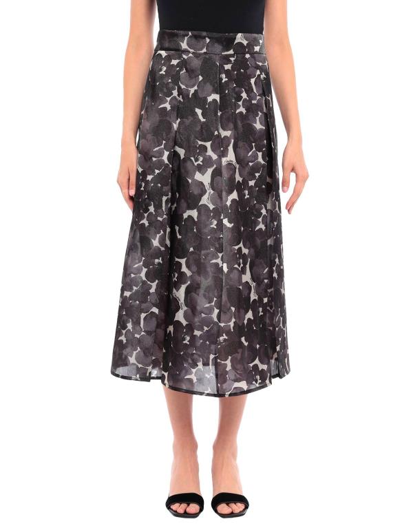 【送料無料】 エリザベッタフランキ レディース スカート ボトムス Midi skirt Black