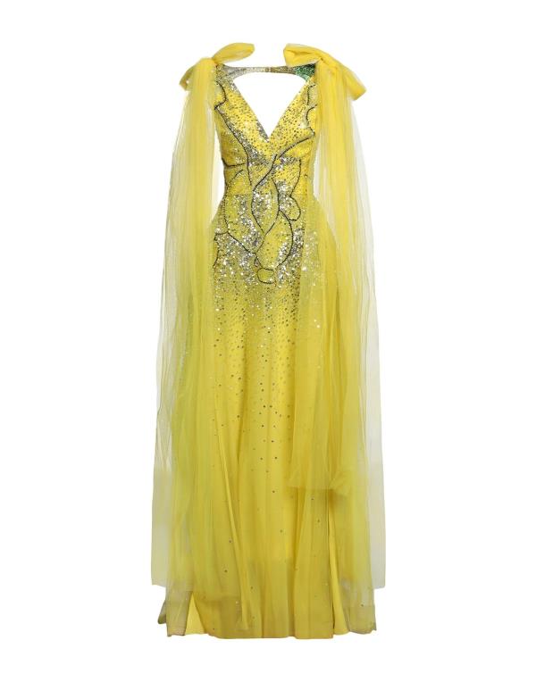 ̵ ꡼  ǥ ԡ ȥåץ Long dress Yellow