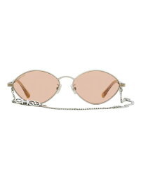 【送料無料】 ジミーチュー レディース サングラス・アイウェア アクセサリー Sunglasses Silver