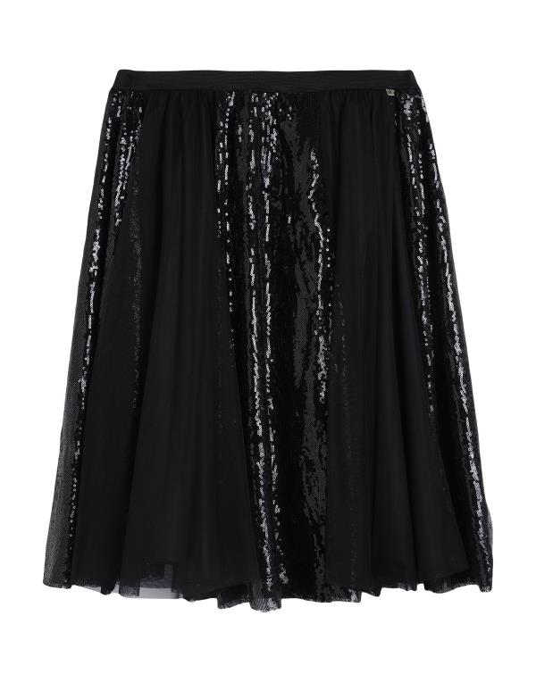 yz RbJ fB[X XJ[g {gX Midi skirt Black