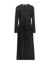 【送料無料】 ヴァレンティノ レディース ワンピース トップス Midi dress Black