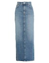 トップショップ 【送料無料】 トップショップ レディース スカート ボトムス Denim skirt Blue