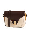 【送料無料】 トッズ レディース ショルダーバッグ バッグ Cross-body bags Dark brown