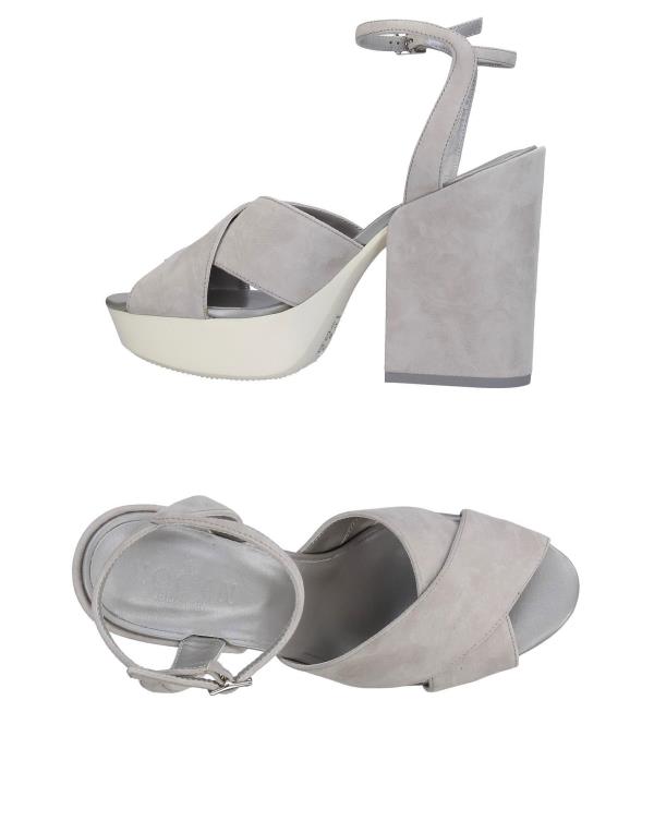 【送料無料】 ホーガン レディース サンダル シューズ Sandals Light grey