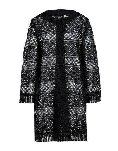 【送料無料】 クリップス レディース ジャケット・ブルゾン アウター Full-length jacket Black 【送料無料】 クリップス レディース ジャケット・ブルゾン アウター Full-length jacket Black