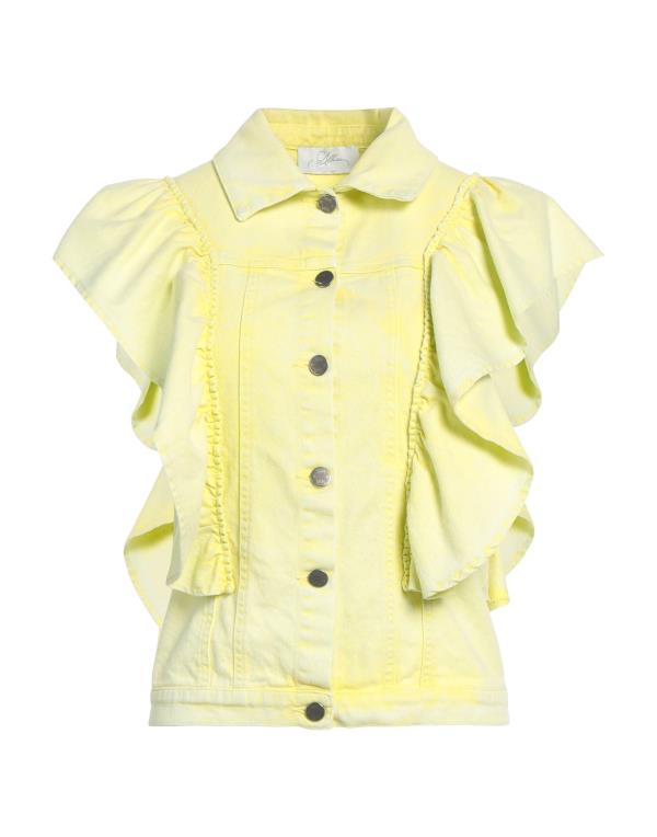 【送料無料】 ソーアリュール レディース ジャケット・ブルゾン デニムジャケット アウター Denim jacket Yellow