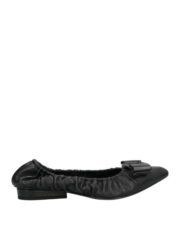 サルヴァトーレフェラガモ 【送料無料】 フェラガモ レディース ベルト アクセサリー Ballet flats Black