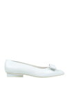 【送料無料】 フェラガモ レディース ベルト アクセサリー Ballet flats White