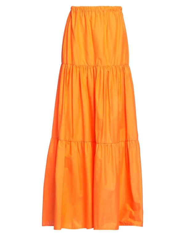 【送料無料】 ピンコ レディース スカート ボトムス Maxi Skirts Orange