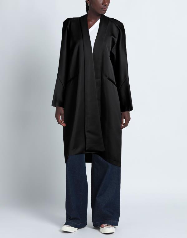 【送料無料】 エリカ・カヴァリーニ レディース ジャケット・ブルゾン アウター Full-length jacket Black