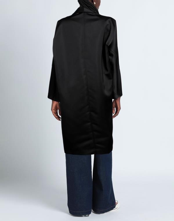 【送料無料】 エリカ・カヴァリーニ レディース ジャケット・ブルゾン アウター Full-length jacket Black
