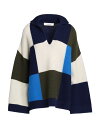 【送料無料】 ユッカ レディース ニット・セーター アウター Sweater Navy blue