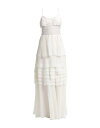 【送料無料】 アルベルタ フェレッティ レディース ワンピース トップス Long dress Ivory