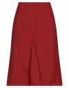 yz }j fB[X XJ[g {gX Midi skirt Brick red