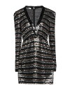 【送料無料】 フィロソフィーデロレンゾセラフィーニ レディース ワンピース トップス Sequin dress Black