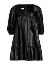 【送料無料】 レッドバレンティノ レディース ワンピース トップス Short dress Black