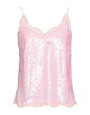 【送料無料】 ツインセット レディース シャツ トップス Cami Pink