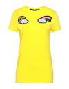 【送料無料】 ラブ モスキーノ レディース Tシャツ トップス T-shirt Yellow