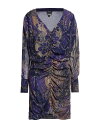 【送料無料】 ジャストカバリ レディース ワンピース トップス Short dress Purple