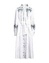 【送料無料】 ヴァレンティノ レディース ワンピース トップス Midi dress White