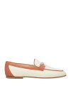 【送料無料】 トッズ レディース スリッポン・ローファー シューズ Loafers Off white