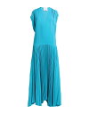 【送料無料】 エリカ・カヴァリーニ レディース ワンピース トップス Long dress Turquoise