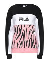 【送料無料】 フィラ レディース パーカー・スウェット アウター Sweatshirt Black