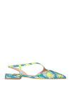 yz CY fB[X xg ANZT[ Ballet flats Turquoise