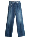 【送料無料】 ハイ レディース デニムパンツ ジーンズ ボトムス Denim pants Blue