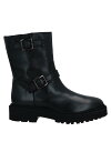 【送料無料】 ホーガン レディース ブーツ・レインブーツ ブーティ シューズ Ankle boot Black