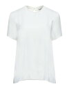 【送料無料】 チェッセピューミニ レディース シャツ トップス Top White