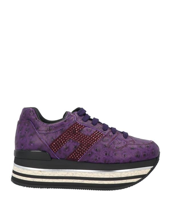 【送料無料】 ホーガン レディース スニーカー シューズ Sneakers Purple