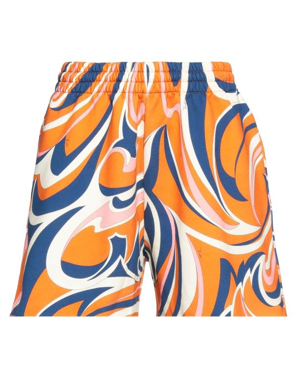 エミリオ・プッチ レディース ハーフパンツ・ショーツ ボトムス Shorts & Bermuda Orange