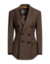 【送料無料】 ディースクエアード レディース ジャケット・ブルゾン ブレザー アウター Blazer Military green