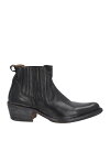 【送料無料】 モマ レディース ブーツ・レインブーツ ブーティ シューズ Ankle boot Black