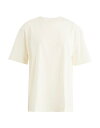 【送料無料】 ジル・サンダー レディース Tシャツ トップス T-shirt Ivory