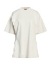 【送料無料】 バレンシアガ レディース Tシャツ トップス T-shirt Off white