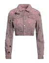 yz }^}WF fB[X WPbgEu] fjWPbg AE^[ Denim jacket Mauve