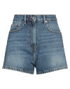  イロ レディース ハーフパンツ・ショーツ デニムショーツ ボトムス Denim shorts Blue