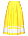 【送料無料】 ブティックモスキーノ レディース スカート ボトムス Midi skirt Yellow