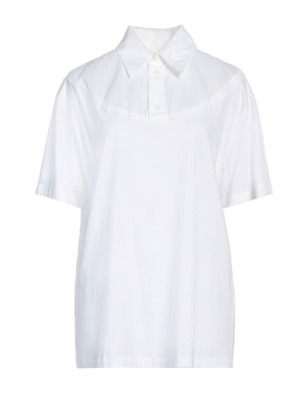 【送料無料】 マルタンマルジェラ レディース ポロシャツ トップス Polo shirt White