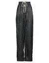 【送料無料】 リックオウエンス レディース カジュアルパンツ ボトムス Casual pants Black