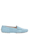 【送料無料】 トッズ レディース スリッポン・ローファー シューズ Loafers Sky blue