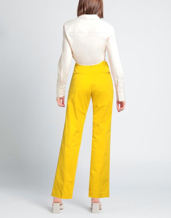 【送料無料】 ディースクエアード レディース カジュアルパンツ ボトムス Casual pants Yellow