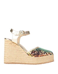 【送料無料】 ラブ モスキーノ レディース スリッポン・ローファー シューズ Espadrilles Green