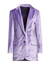 【送料無料】 ラグアンドボーン レディース ジャケット・ブルゾン ブレザー アウター Blazer Purple