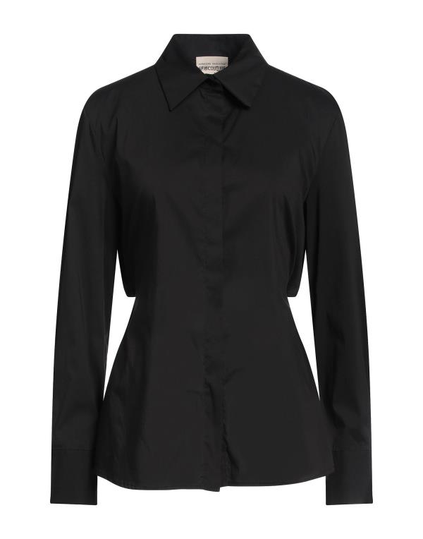 【送料無料】 セミクチュール レディース シャツ トップス Solid color shirts & blouses Black