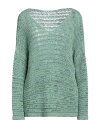 【送料無料】 グランサッソ レディース ニット・セーター アウター Sweater Light green