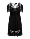 【送料無料】 ピンコ レディース ワンピース トップス Short dress Black